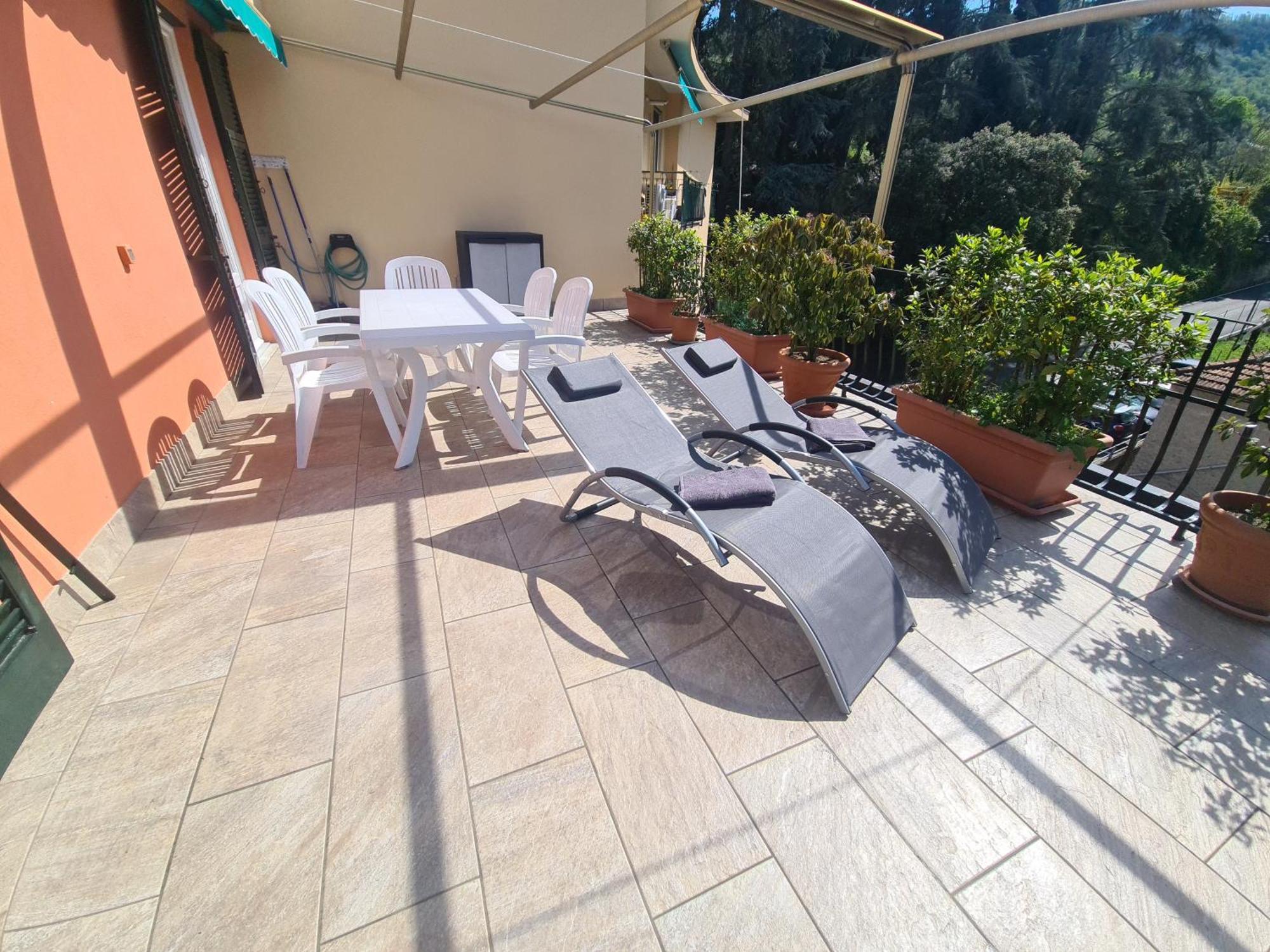 Turchino Apartment & Terrazza Della Luisa By Portofinovacanze ซานตา มาร์เกอริตา ลีกูเร ภายนอก รูปภาพ